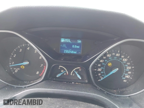 2012 Ford Focus SE with VIN 1FAHP3F2XCL458016, listed as a IAAI auction lot 42320697 with 235,248 mi miles and . Bid and sale history available at DreamBid. Image 7.