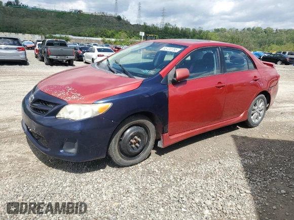 2009 Toyota Corolla with VIN 2T1BU40E09C115460, listed as a Copart auction lot 55720785 with 262,691 mi miles and Clean Title. Bid and sale history available at carsss.com. Image 1.