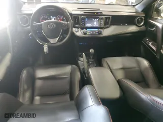 2018 Toyota RAV4 SE with VIN JTMJFREV8JD242461, listed as a Copart auction lot 43917985 with 40,821 mi miles and Salvage Title. Bid and sale history available at carsss.com. Image 8.