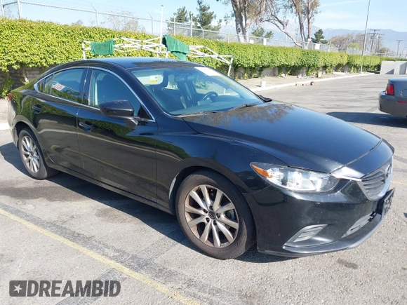 2016 Mazda 6 i Sport with VIN JM1GJ1U51G1445925, listed as a IAAI auction lot 41980386 with Not Provided miles and . Bid and sale history available at DreamBid. Image 1.