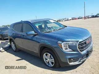 2024 GMC Terrain SLE with VIN 3GKALMEG1RL390751, listed as a IAAI auction lot 42041376 with 12,436 mi miles and . Bid and sale history available at DreamBid. Image 14.