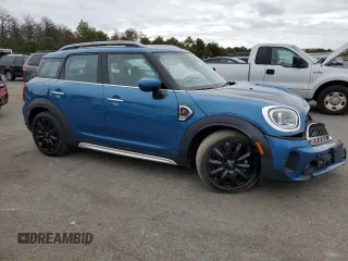 2022 MINI Countryman Cooper S with VIN WMZ83BR07N3N86193, listed as a Copart auction lot 72603234 with 29,406 mi miles and Salvage Title. Bid and sale history available at carsss.com. Image 4.
