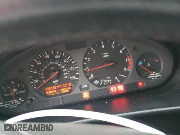 1998 BMW 3 Series M3 with VIN WBSBK0333WEC38246, listed as a Copart auction lot 84718054 with 165,736 mi miles and Salvage Title. Bid and sale history available at carsss.com. Image 9.