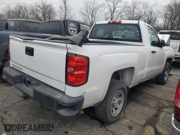 2016 Chevrolet Silverado 1500 Work Truck with VIN 1GCNCNEH5GZ341666, listed as a Copart auction lot 48910405 with 80,357 mi miles and Salvage Title. Bid and sale history available at carsss.com. Image 3.