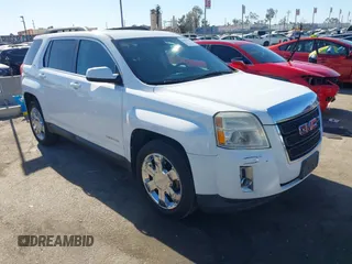 2011 GMC Terrain SLT-1 with VIN 2CTFLUE51B6458643, listed as a IAAI auction lot 41408988 with 160,087 mi miles and . Bid and sale history available at carsss.com. Image 1.