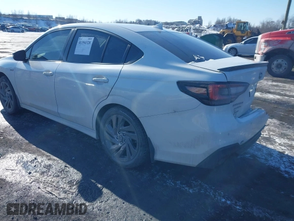 2024 Subaru Legacy Special Sports z VIN 4S3BWGG67R3009039, wystawiony jako IAAI lot #41394328 z przebiegiem 19 131 mil mil oraz . Historia ofert i sprzedaży dostępna na DreamBid. Obrazek 3.