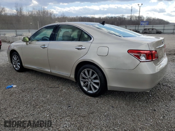 2012 Lexus ES with VIN JTHBK1EG5C2510172, listed as a Copart auction lot 50658755 with 122,427 mi miles and Non Repairable. Bid and sale history available at carsss.com. Image 2.