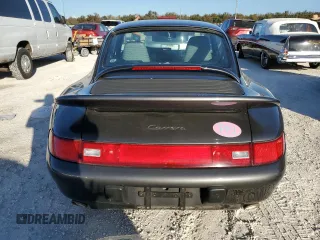 1995 Porsche 911 Carrera with VIN WP0AA2994SS323280, listed as a Copart auction lot 75304104 with 105,675 mi miles and Salvage Title. Bid and sale history available at carsss.com. Image 6.