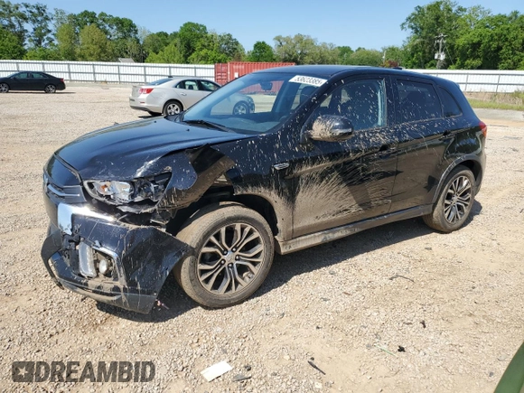 2018 Mitsubishi Outlander SE with VIN JA4AP3AW4JU000544, listed as a Copart auction lot 53623385 with 155,075 mi miles and Salvage title. Bid and sale history available at DreamBid. Image 1.