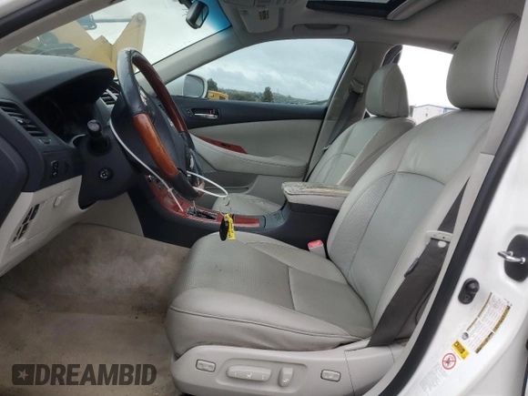 2008 Lexus ES with VIN JTHBJ46G382207286, listed as a Copart auction lot 50668125 with 208,301 mi miles and Salvage Title. Bid and sale history available at carsss.com. Image 7.