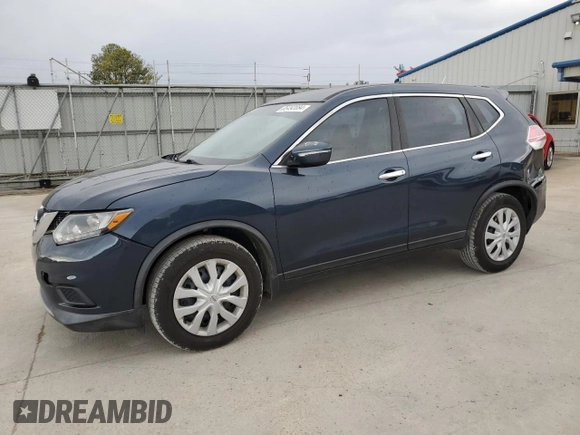 2015 Nissan Rogue S with VIN KNMAT2MTXFP532500, listed as a Copart auction lot 85492084 with 180,701 mi miles and Salvage Title. Bid and sale history available at carsss.com. Image 1.