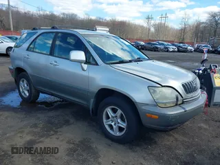 2001 Lexus RX 300 with VIN JTJHF10U010226631, listed as a IAAI auction lot 41952752 with 64,405 mi miles. Bid and sale history available at carsss.com. Image 1.