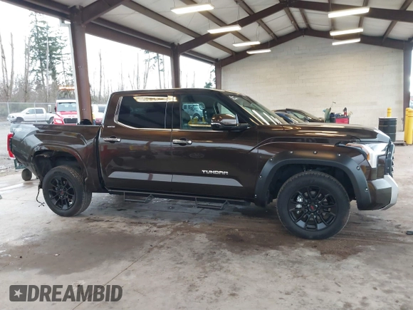 2023 Toyota Tundra Limited with VIN 5TFJA5DB9PX125400, listed as a IAAI auction lot 41336129 with 12,384 mi miles and . Bid and sale history available at DreamBid. Image 14.