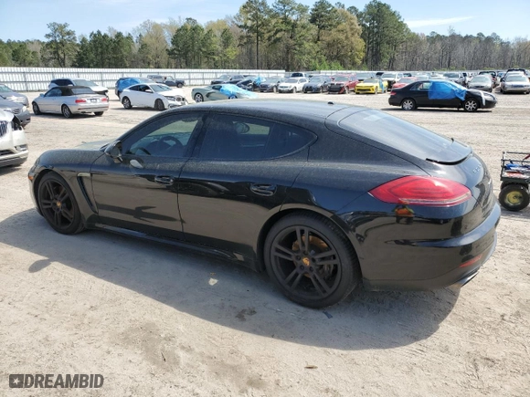 2016 Porsche Panamera 4 with VIN WP0AA2A72GL007825, listed as a Copart auction lot 46689204 with 92,547 mi miles. Bid and sale history available at carsss.com. Image 2.