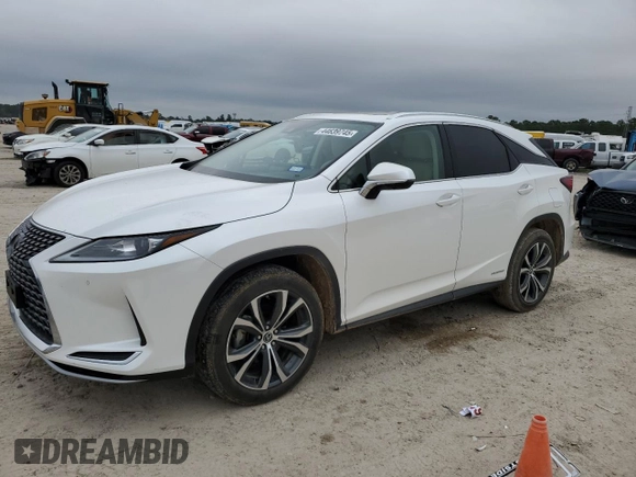 2021 Lexus RX 450h с VIN 2T2HGMDA2MC062936, выставлен на аукционе Copart как лот 44639745 с пробегом 40 737 миль миль и Чистый • Clean title. История ставок и продаж доступна на DreamBid. Изображение 1.