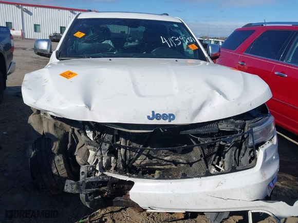 2017 Jeep Grand Cherokee Overland with VIN 1C4RJECG0HC636342, listed as a IAAI auction lot 41139209 with 145,760 mi miles. Bid and sale history available at carsss.com. Image 12.