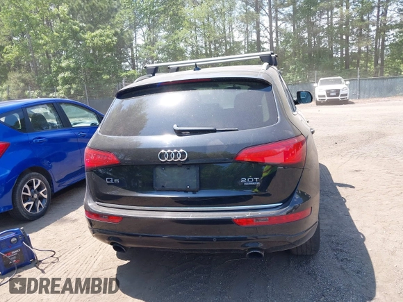 2015 Audi Q5 Premium Plus with VIN WA1LFAFP1FA130274, listed as a IAAI auction lot 42180225 with 101,758 mi miles and . Bid and sale history available at DreamBid. Image 16.