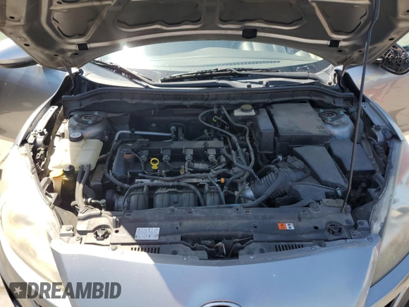 2010 Mazda 3 i Touring with VIN JM1BL1SG1A1340365, listed as a Copart auction lot 54488635 with 184,553 mi miles and Salvage Title. Bid and sale history available at DreamBid. Image 11.