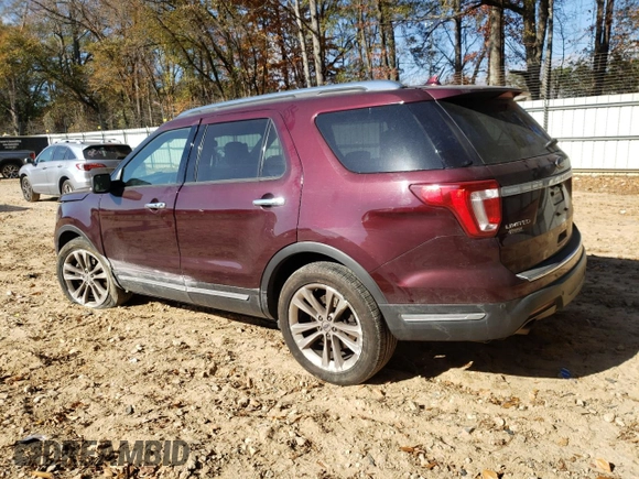 2019 Ford Explorer Limited z VIN 1FM5K8FH9KGB33387, wystawiony jako Copart lot #83573234 z przebiegiem 83 710 mil mil oraz Szkoda całkowita • Salvage title. Historia ofert i sprzedaży dostępna na DreamBid. Obrazek 2.