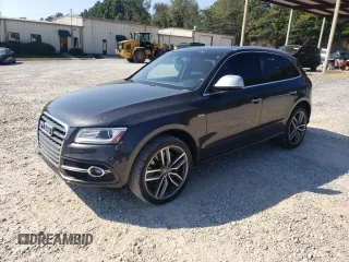 2017 Audi SQ5 Premium Plus with VIN WA1CCBFP2HA029147, listed as a Copart auction lot 74914084 with 127,812 mi miles and Salvage Title. Bid and sale history available at carsss.com. Image 1.