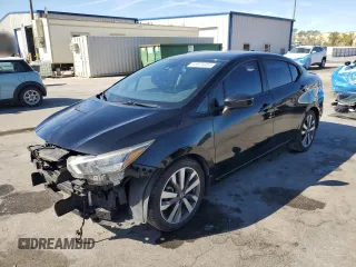 2020 Nissan Versa SR with VIN 3N1CN8FV3LL825704, listed as a Copart auction lot 49979355 with 165,884 mi miles and Salvage Title. Bid and sale history available at carsss.com. Image 1.