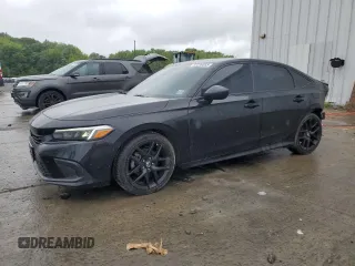 2023 Honda Civic Sport with VIN 2HGFE2F52PH548082, listed as a Copart auction lot 57226055 with 33,155 mi miles and Salvage title. Bid and sale history available at DreamBid. Image 1.