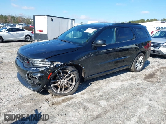 2023 Dodge Durango GT with VIN 1C4RDJDG1PC681982, listed as a IAAI auction lot 41633313 with 53,069 mi miles and . Bid and sale history available at DreamBid. Image 18.