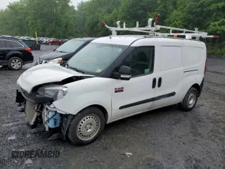 2019 Ram ProMaster City Cargo Tradesman with VIN ZFBHRFAB9K6N26822, listed as a Copart auction lot 60077105 with 142,351 mi miles and Salvage title. Bid and sale history available at DreamBid. Image 1.