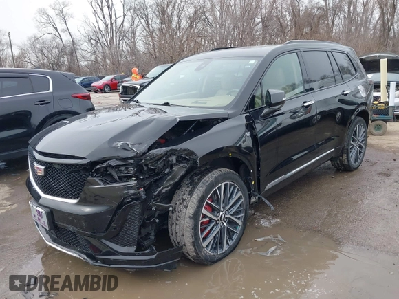 2022 Cadillac XT6 Sport with VIN 1GYKPHRS3NZ138698, listed as a IAAI auction lot 41547570 with 15,919 mi miles. Bid and sale history available at carsss.com. Image 19.