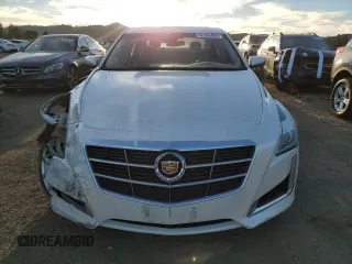 2014 Cadillac CTS Luxury RWD with VIN 1G6AR5S39E0173752, listed as a Copart auction lot 42184495 with 81,735 mi miles and Salvage Title. Bid and sale history available at carsss.com. Image 5.