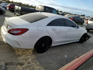 2016 Mercedes-Benz CLS with VIN WDDLJ6HB5GA159948, listed as a Copart auction lot 77526864 with 92,761 mi miles and Salvage Title. Bid and sale history available at carsss.com. Image 3.