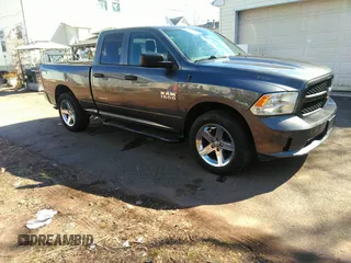 2017 Ram 1500 Tradesman z VIN 1C6RR6FG0HS693499, wystawiony jako IAAI lot #41758482 z przebiegiem 103 411 mil mil oraz . Historia ofert i sprzedaży dostępna na DreamBid. Obrazek 1.