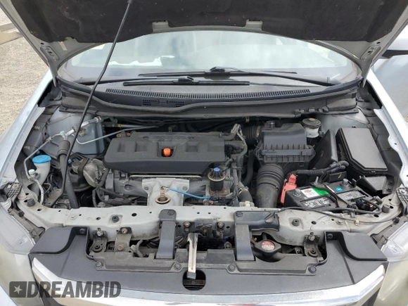 2012 Honda Civic EX with VIN 2HGFB2F86CH579963, listed as a Copart auction lot 53362995 with Not Provided miles and Non Repairable. Bid and sale history available at DreamBid. Image 11.