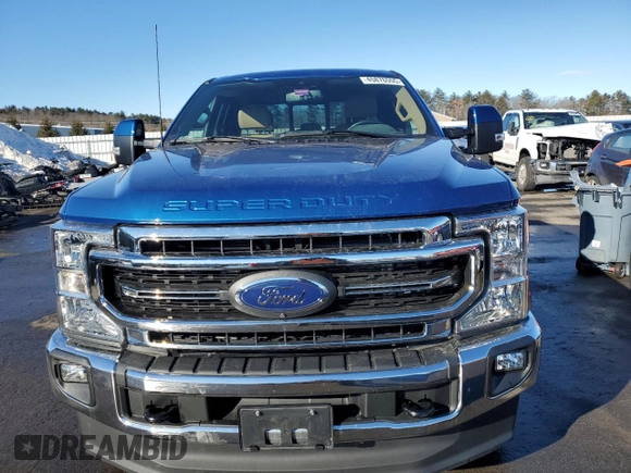 2022 Ford F-250 XL with VIN 1FT7X2B69NEE30014, listed as a Copart auction lot 45876555 with 16,815 mi miles and Salvage Title. Bid and sale history available at DreamBid. Image 5.