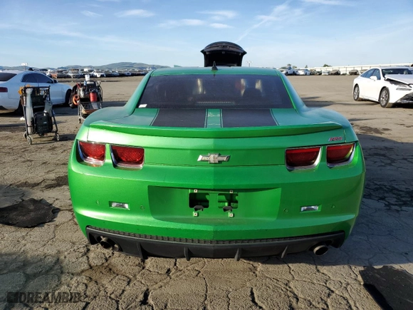2011 Chevrolet Camaro 1LT with VIN 2G1FB1ED5B9123378, listed as a Copart auction lot 46502255 with 153,929 mi miles and Salvage Title. Bid and sale history available at carsss.com. Image 6.