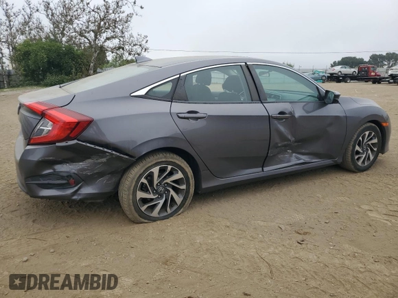 2017 Honda Civic Sedan EX with VIN 2HGFC2F7XHH537551, listed as a Copart auction lot 53935915 with 94,801 mi miles and Salvage Title. Bid and sale history available at carsss.com. Image 3.