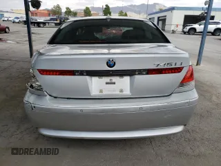 2003 BMW 7 Series 745Li with VIN WBAGN63453DS44125, listed as a Copart auction lot 69498914 with Not Provided miles and Salvage Title. Bid and sale history available at DreamBid. Image 6.