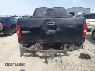 2005 Ford F-150 XLT with VIN 1FTPW12555KE82830, listed as a Copart auction lot 52312525 with Not Provided miles and Salvage Title. Bid and sale history available at carsss.com. Image 6.