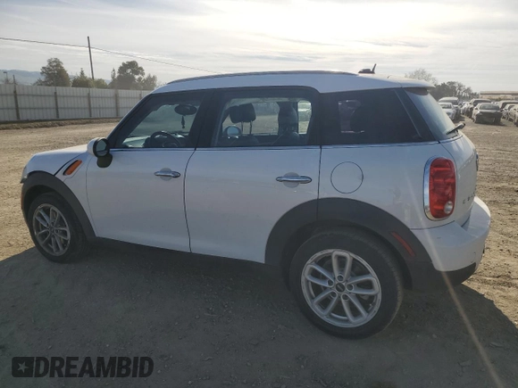 2016 MINI Countryman with VIN WMWZB3C50GWR49868, listed as a Copart auction lot 45771525 with 107,823 mi miles and Salvage title. Bid and sale history available at DreamBid. Image 2.