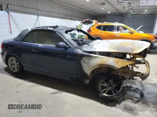 2008 BMW 1 Series 128i with VIN WBAUL73548VE86285, listed as a Copart auction lot 42819255 with Not provided miles and Salvage title. Bid and sale history available at DreamBid. Image 4.