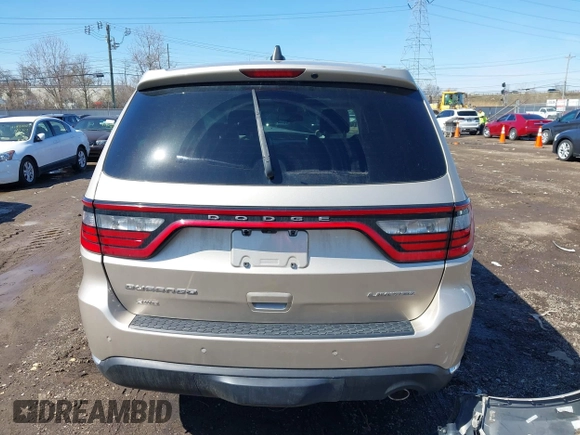 2015 Dodge Durango Limited with VIN 1C4RDJDG5FC702945, listed as a IAAI auction lot 41820005 with 114,567 mi miles and . Bid and sale history available at DreamBid. Image 17.