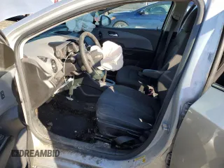 2014 Chevrolet Sonic LT with VIN 1G1JC6SB2E4175680, listed as a Copart auction lot 44746565 with 137,570 mi miles and Salvage Title. Bid and sale history available at carsss.com. Image 7.