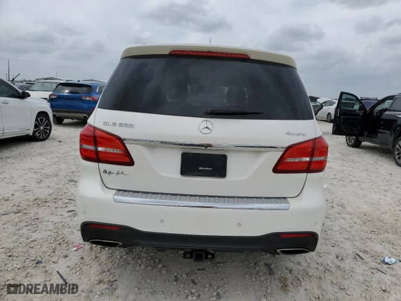 2019 Mercedes-Benz GLS with VIN 4JGDF7DE2KB227773, listed as a Copart auction lot 50599575 with 112,450 mi miles and Clean Title. Bid and sale history available at carsss.com. Image 6.