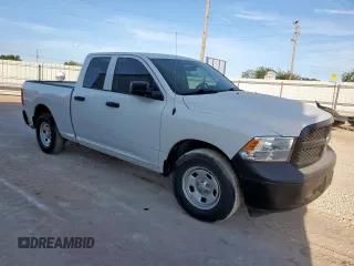 2022 Ram 1500 Tradesman with VIN 1C6RR6FG9NS161793, listed as a Copart auction lot 59512035 with 34,102 mi miles and Salvage title. Bid and sale history available at DreamBid. Image 4.
