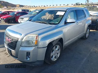 2015 GMC Terrain SLE with VIN 2GKALMEK6F6392855, listed as a IAAI auction lot 41209733 with 98,910 mi miles and . Bid and sale history available at DreamBid. Image 2.
