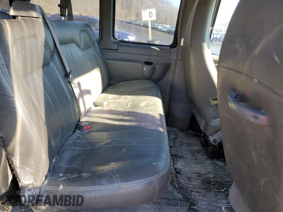 2012 Chevrolet Express Passenger 1LS with VIN 1GAZGZFA8C1191908, listed as a Copart auction lot 46998515 with 220,513 mi miles and Clean title. Bid and sale history available at DreamBid. Image 11.