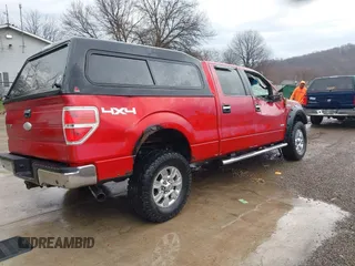 2012 Ford F-150 XL with VIN 1FTFW1ET1CFA18994, listed as a IAAI auction lot 41911367 with 212,883 mi miles. Bid and sale history available at carsss.com. Image 4.