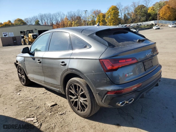 2023 Audi SQ5 Sportback Prestige with VIN WA134AFY0P2040785, listed as a Copart auction lot 77425304 with NaN miles and Salvage Title. Bid and sale history available at carsss.com. Image 2.