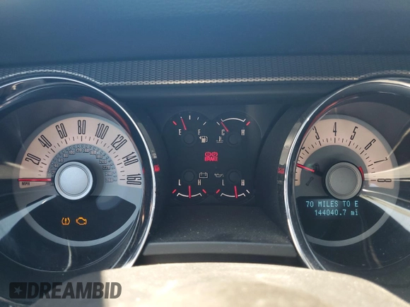 2011 Ford Mustang GT with VIN 1ZVBP8CF7B5118634, listed as a Copart auction lot 54327925 with 144,040 mi miles and Salvage title. Bid and sale history available at DreamBid. Image 9.