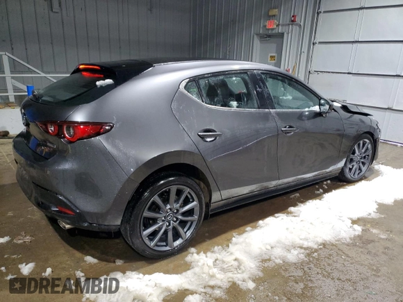 2023 Mazda 3 S Select with VIN JM1BPAKM6P1600701, listed as a Copart auction lot 43188045 with Not provided miles and Salvage title. Bid and sale history available at DreamBid. Image 3.